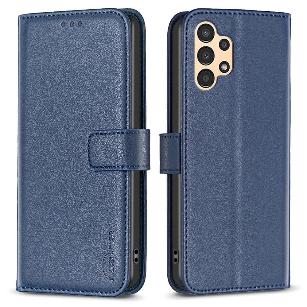 BINFEN COLOR BF17 For Samsung Galaxy A33 5G Phone Stand Case PU Leather TPU Wallet Phone Cover BINFEN COLOR BF17 For Samsung Galaxy A33 5G Phone Stand Case PU Leather TPU Wallet Phone Cover